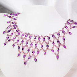 Necklace - Waterfall Psyché - Necklace - Laiton bronze